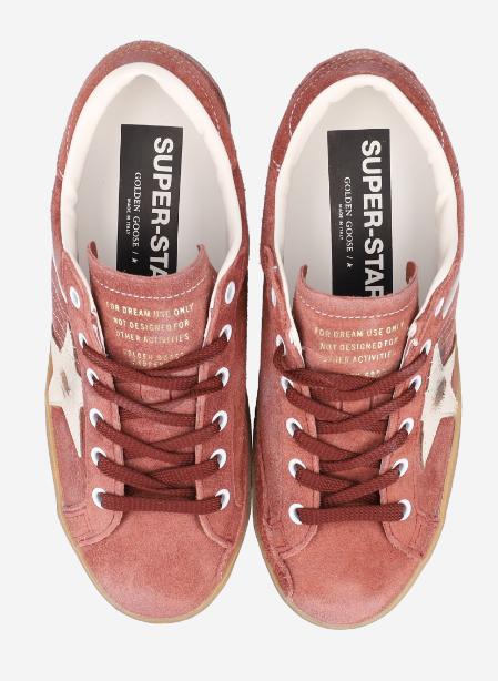 26SS 골든구스 슈퍼스타 스니커즈 GWF01041F008165 40563 RED RUST WHITE - GOLDEN GOOSE
