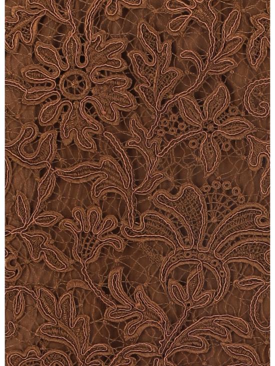 25FW 생로랑 미디 스커트 845790Y363H 2081 CARAMEL - SAINT LAURENT