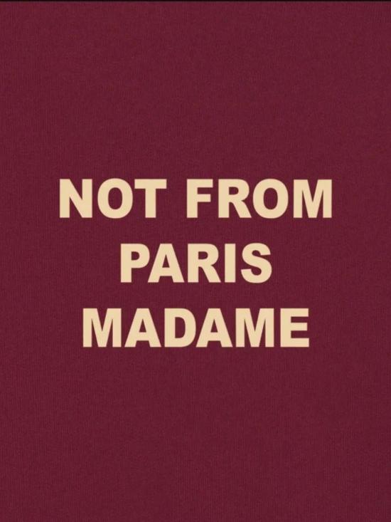 26SS 드롤드무슈 긴팔 티셔츠 SW148CO127 DRD Red - DROLE DE MONSIEUR