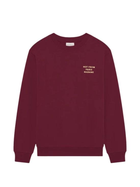 26SS 드롤드무슈 긴팔 티셔츠 SW148CO127 DRD Red