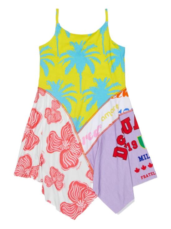 26SS [키즈] 디스퀘어드2 원피스 DQ3333D0AHC DQ003 MultiColour - DSQUARED2