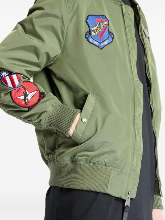 26SS 알파 패딩 156129 01 Green - ALPHA