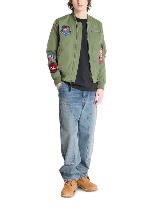 26SS 알파 패딩 156129 01 Green - ALPHA