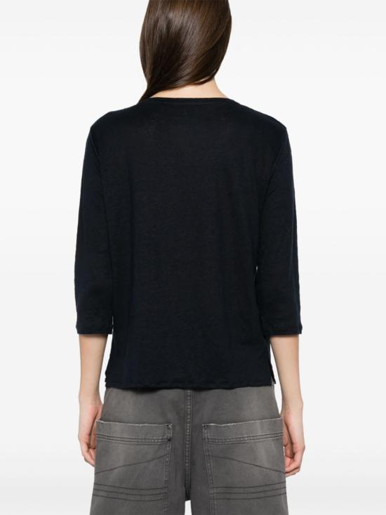 26SS 마제스틱필라쳐 스웨터 E26M011FTS598 003 Blue - MAJESTIC FILATURES