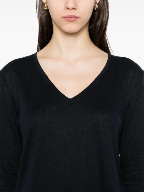 26SS 마제스틱필라쳐 스웨터 E26M011FTS598 003 Blue - MAJESTIC FILATURES