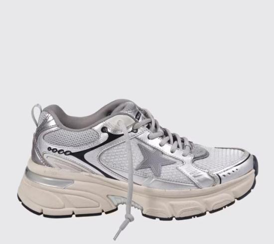 26FW 골든구스 라이트스타 스니커즈 GWF00724F007843 60320 GREY SILVER BLACK