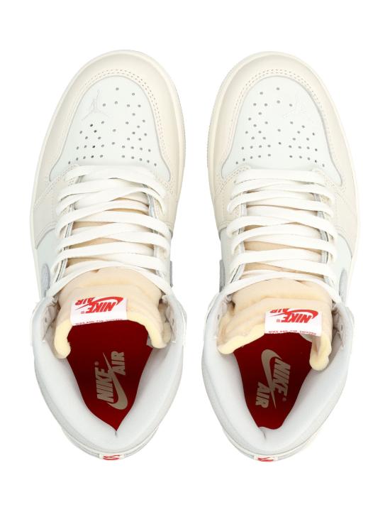 25FW 나이키 조던 1 레트로 하이 OG IH4363 100 SAIL UNIVERSITY RED - NIKE