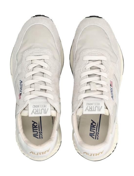 26SS 오트리 릴윈드 로우 나일론 스웨이드 스니커즈 WWLMNC36 WP WHITE PELICAN - AUTRY