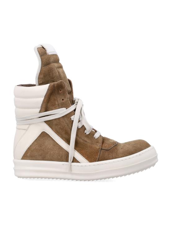 26SS 릭 오웬스 탬플 지오바스켓 하이 스니커즈 RP01F6894LCSUCO 10411 SUMI BROWN MILK MILK