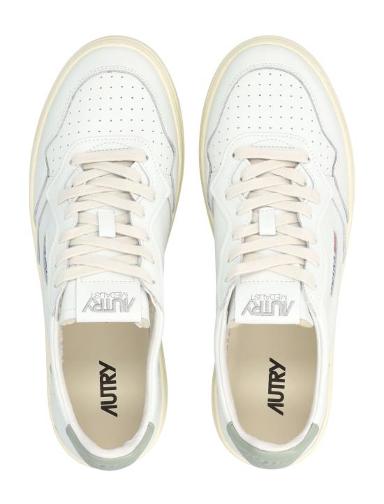 26SS 오트리 메달리스트 로우 스니커즈 AULMLL11 WSG WHITE SEA GRASS - AUTRY