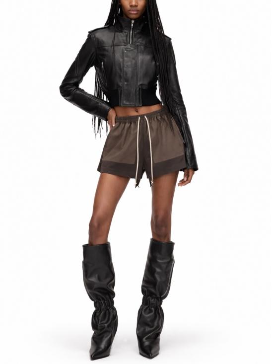 26SS 릭 오웬스 스트레이트 팬츠 RP01F6351 G78 BROWN - RICK OWENS