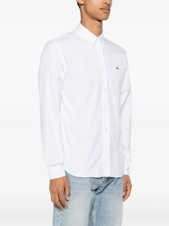  라코스테 긴팔 셔츠 CH2933 001 WHITE - LACOSTE