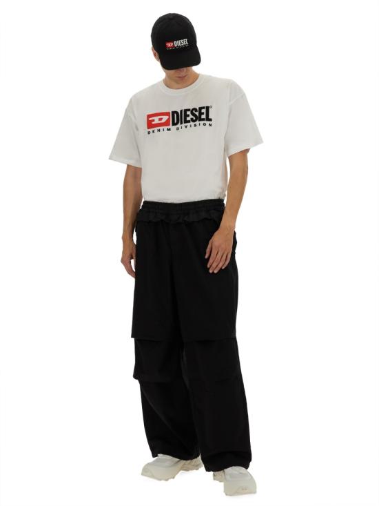 26SS 디젤 반팔 티셔츠 A14943 0GRAI100 MULTICOLOUR - DIESEL