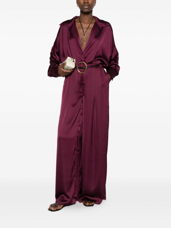 26SS 노마카말리 셔츠 ST425BSA183043 PURPLE - NORMA KAMALI