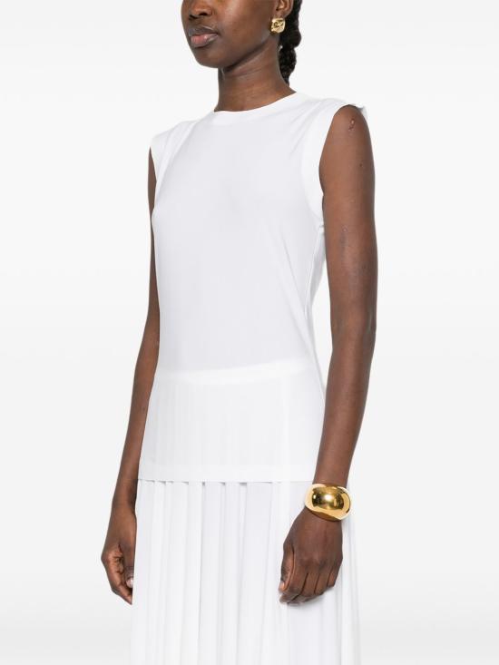 26SS 노마카말리 반팔 티셔츠 KK4256PLE91944 WHITE - NORMA KAMALI