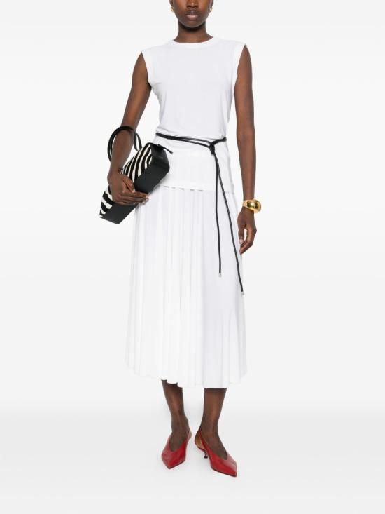 26SS 노마카말리 반팔 티셔츠 KK4256PLE91944 WHITE - NORMA KAMALI