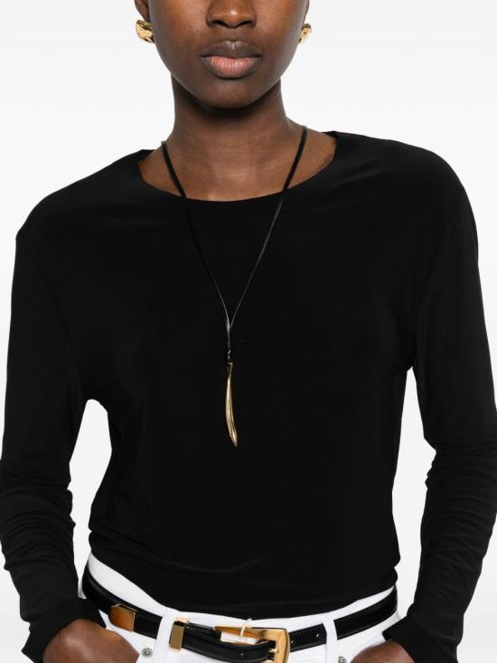 26SS 노마카말리 반팔 티셔츠 KK4256PLS99001 BLACK - NORMA KAMALI
