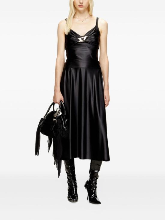 26SS 디젤 반팔 티셔츠 A184290PKAT9XX BLACK - DIESEL