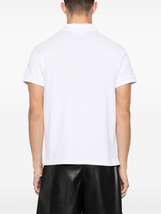 26SS 아미 스몰 하트 로고 폴로 셔츠 BFUPL001D760100 WHITE - AMI