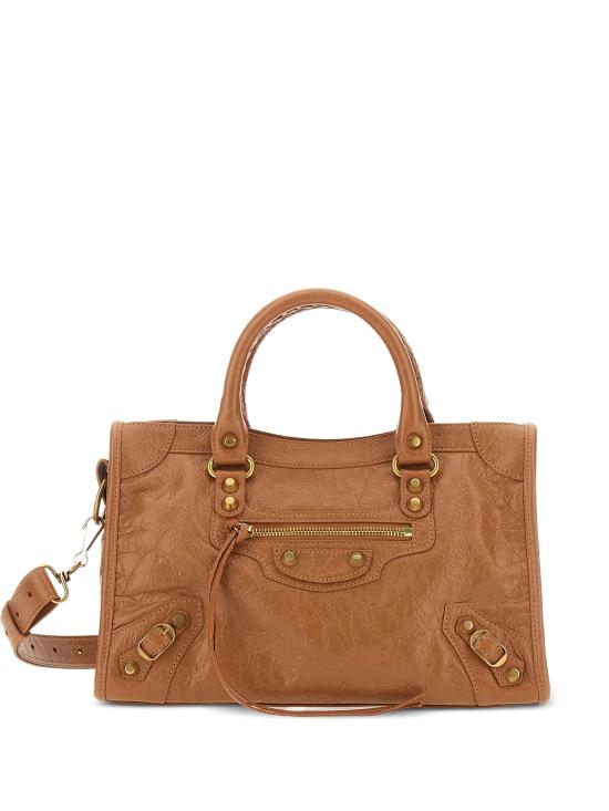 26SS 발렌시아가 르 시티 토트백 811442210F62630 CAMEL