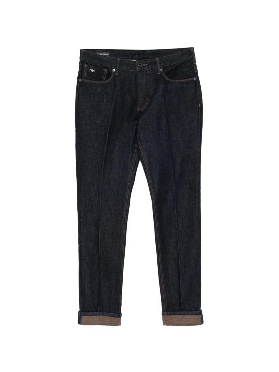 26SS 엠포리오 아르마니 스트레이트 팬츠 EM000121AF22250MB001 BLUE