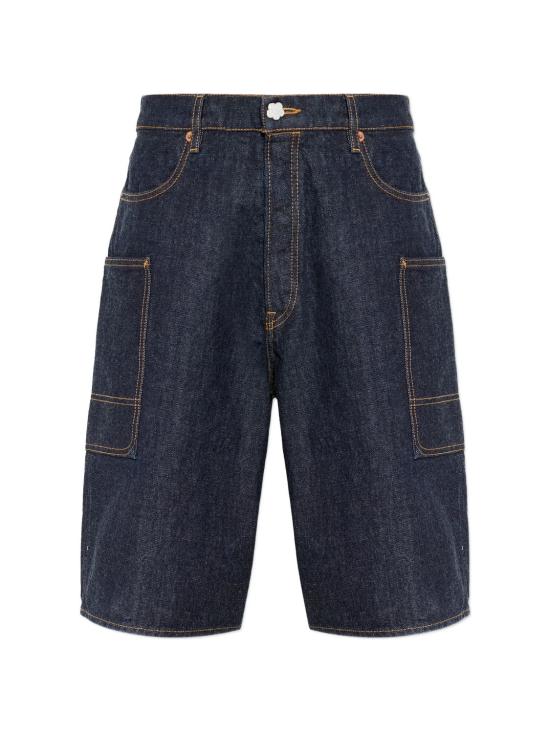 26SS 겐조 스트레이트 팬츠 FG55DS4026U1DM NAVYBLUE