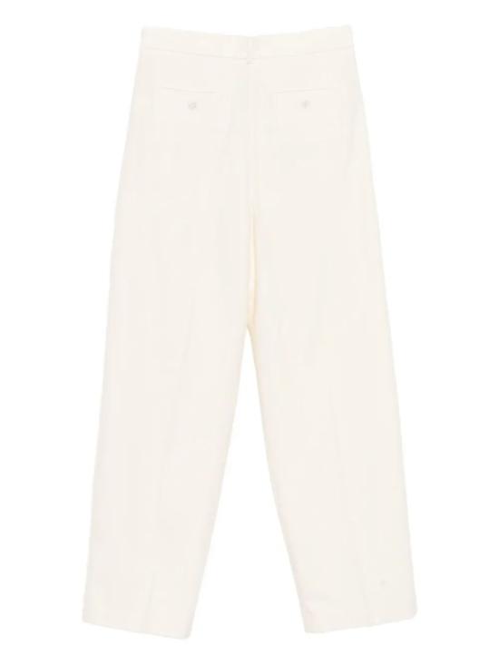 25FW 라코스테 스트레이트 팬츠 HF5359XFJLAPLAND WHITE