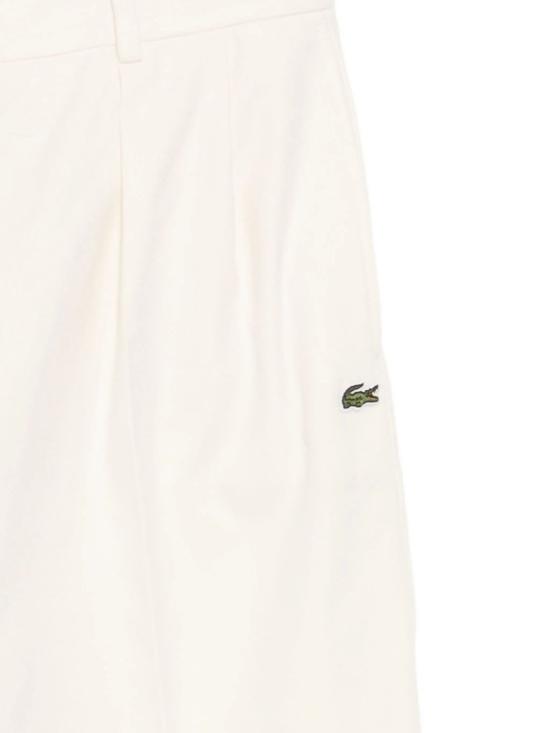 25FW 라코스테 스트레이트 팬츠 HF5359XFJLAPLAND WHITE - LACOSTE