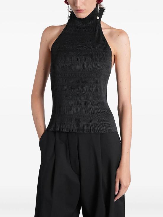 25FW 마그다뷰트림 반팔 티셔츠 224925AW25TOP03B BLACK - MAGDA BUTRYM