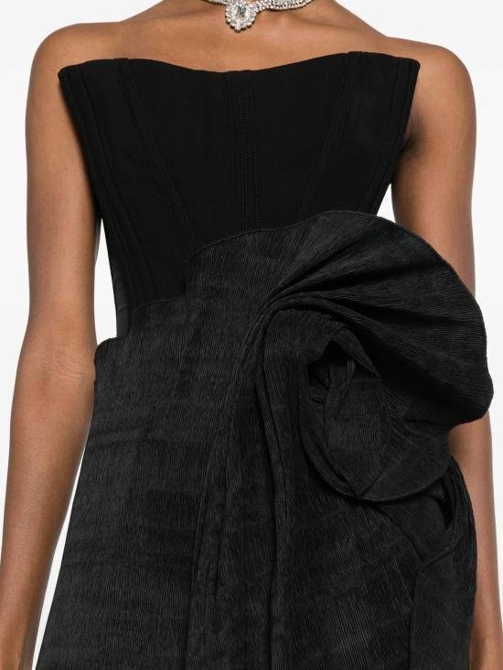 25FW 마그다뷰트림 미디 스커트 253925AW25SKIRT03 BLACK - MAGDA BUTRYM