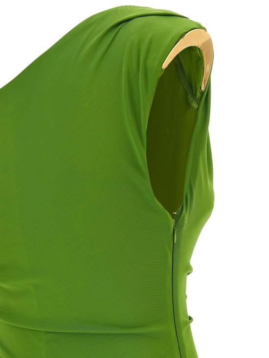 26SS 엘리자베타프랜치 미디 원피스 AB90661E2EV3ALOE GREEN - ELISABETTA FRANCHI