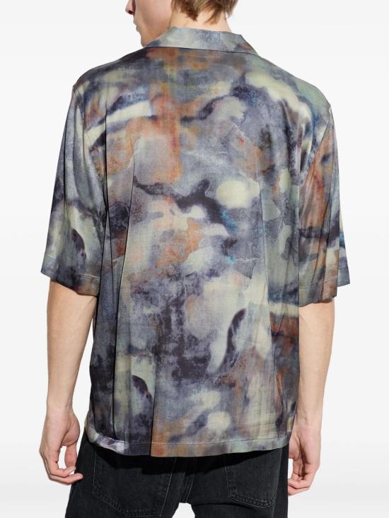 26SS 디젤 긴팔 셔츠 A218800DMBN8ATA BLUE - DIESEL