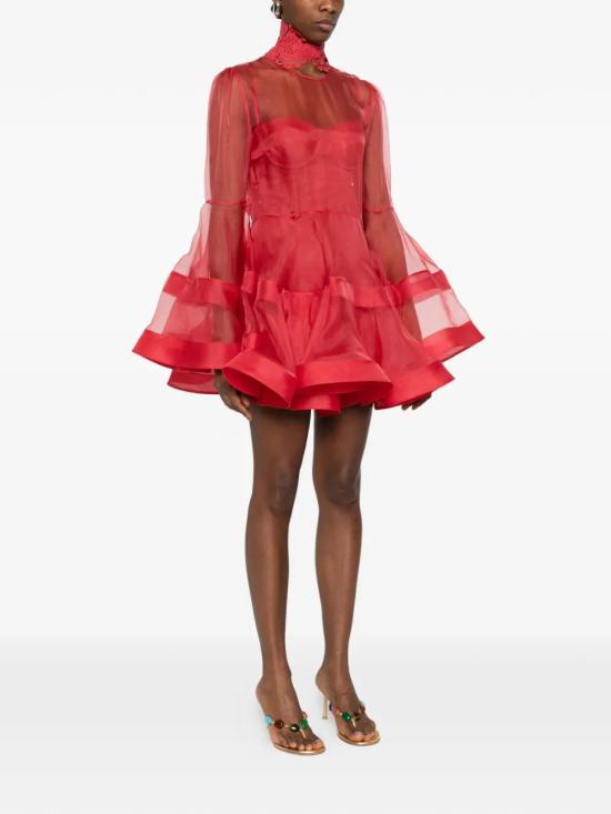 26SS 짐머만 미디 원피스 7177DC261 RED - ZIMMERMANN