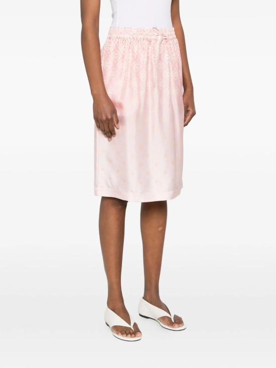 26SS 카사블랑카 미디 스커트 WSP26SK16301 PINK - CASABLANCA