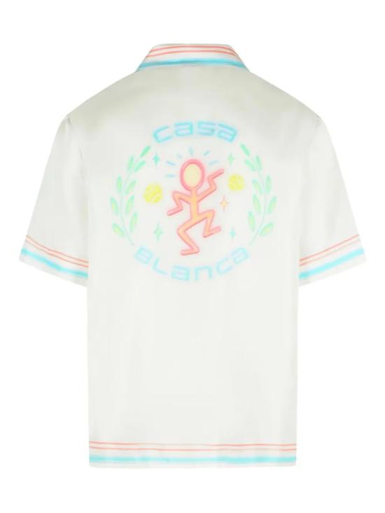 26SS 카사블랑카 긴팔 셔츠 MSP26SH00301 WHITE - CASABLANCA