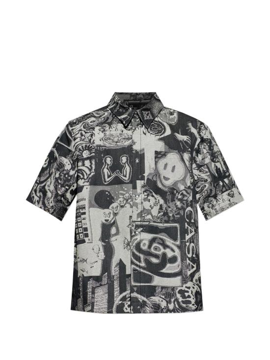 26SS 카사블랑카 긴팔 셔츠 SS26SH24402 BLACK