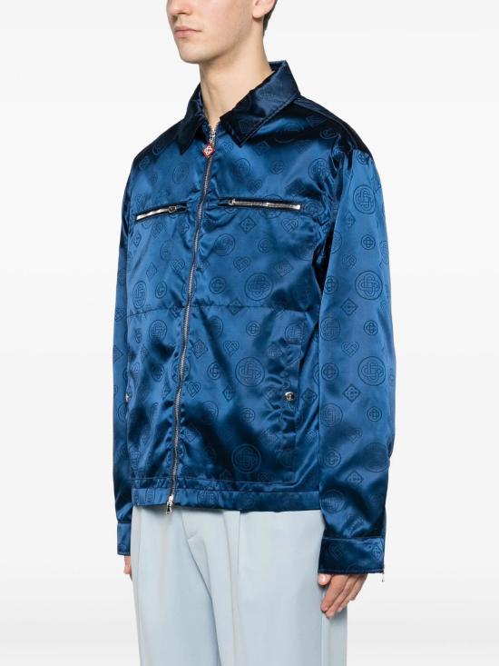 26SS 카사블랑카 자켓 MSP26JK44401 NAVYBLUE - CASABLANCA