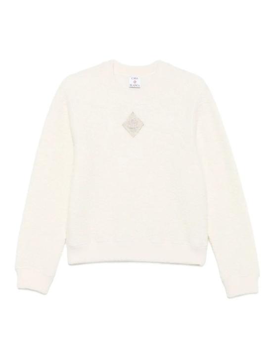 25FW 카사블랑카 스웨터 WAW25JTP43901 WHITE