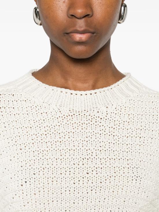 26SS 엠포리오 아르마니 스웨터 EW004160AF24203U1055 WHITE - EMPORIO ARMANI