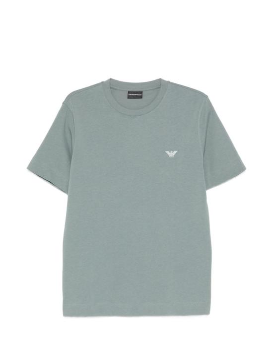 26SS 엠포리오 아르마니 반팔 티셔츠 EM005396AF13715U9170 GREEN