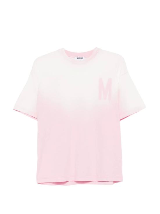 26SS 모스키노 반팔 티셔츠 261E072405413222 PINK