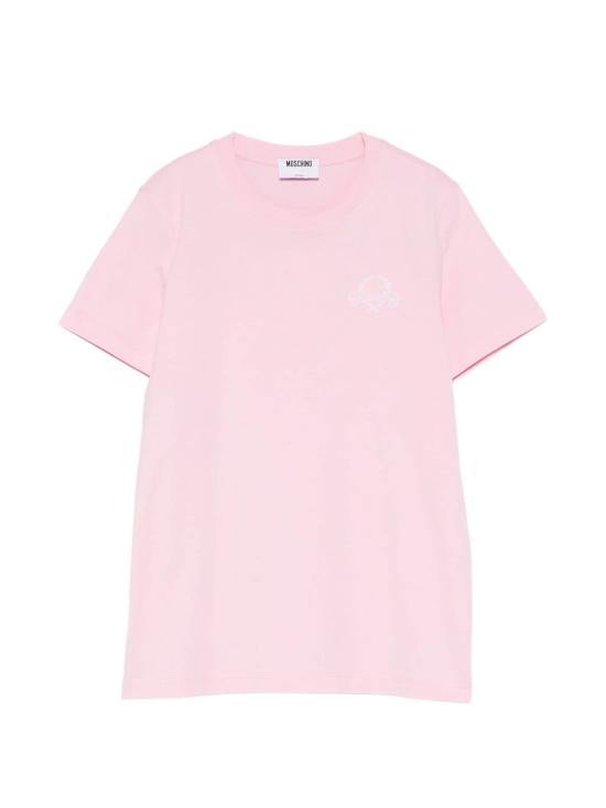 26SS 모스키노 반팔 티셔츠 261E070205411222 PINK