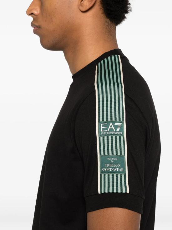 26SS 엠포리오 아르마니 반팔 티셔츠 7M001507AF16548UC001 BLACK - EMPORIO ARMANI