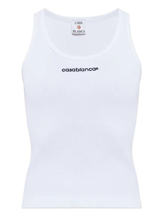 26SS 카사블랑카 반팔 티셔츠 WSP26JTS03902 WHITE