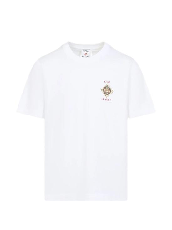 26SS 카사블랑카 반팔 티셔츠 SS26JTS00102 WHITE