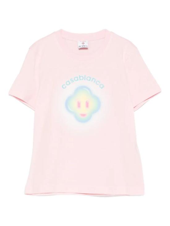 26SS 카사블랑카 반팔 티셔츠 WSP26JTS02001 PINK