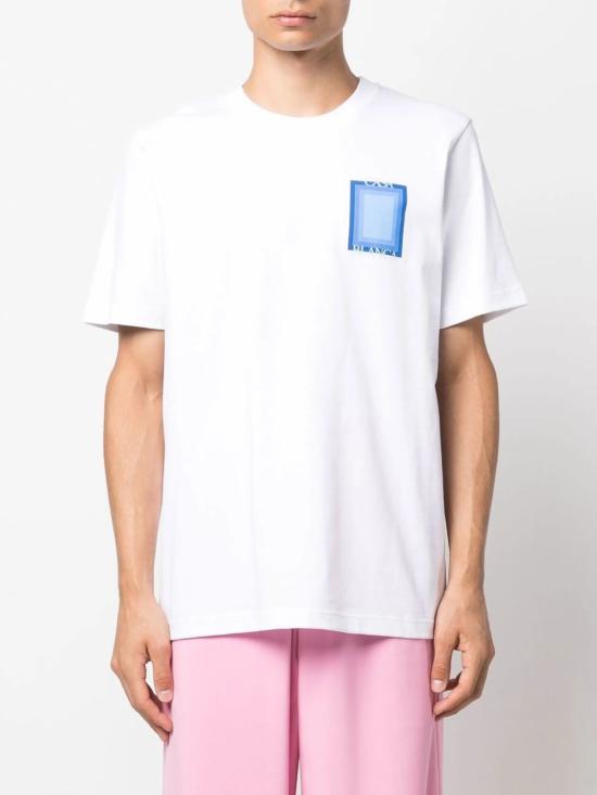 26SS 카사블랑카 반팔 티셔츠 SS26JTS00115 WHITE - CASABLANCA