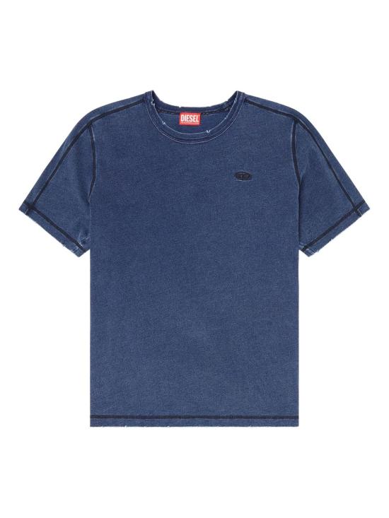26SS 디젤 반팔 티셔츠 A202630QMBS01A NAVYBLUE