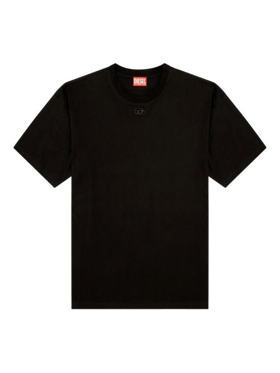 26SS 디젤 반팔 티셔츠 A200490NIAX9XX BLACK