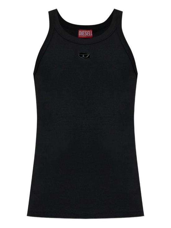 26SS 디젤 반팔 티셔츠 A200430EJAI9XX BLACK